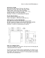 Предварительный просмотр 5 страницы Omega Engineering DIN-190 Series User Manual