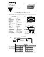 Предварительный просмотр 1 страницы Omega Engineering DP18-AT2 Instruction Sheet