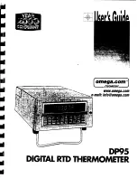 Omega Engineering DP95 User Manual предпросмотр