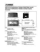 Omega Engineering DPC10-CS Brochure preview