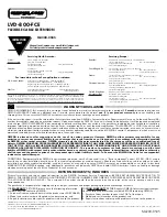 Omega Engineering Flexible Cable Extension LVD-800-FCE Instruction Sheet preview