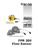 Omega Engineering FPR 200 User Manual preview