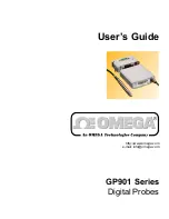 Omega Engineering GP901 Series User Manual предпросмотр