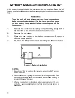 Предварительный просмотр 10 страницы Omega Engineering HH-21 User Manual