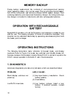 Предварительный просмотр 12 страницы Omega Engineering HH-21 User Manual