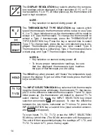 Предварительный просмотр 16 страницы Omega Engineering HH-21 User Manual