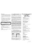 Предварительный просмотр 2 страницы Omega Engineering HH12B Instruction Sheet