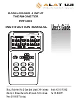 Omega Engineering HH1384 Instructions Manual preview