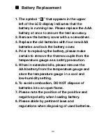 Preview for 37 page of Omega Engineering HH147 User Manual