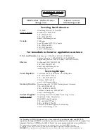 Preview for 2 page of Omega Engineering High Speed Load Cell Interface Card LCIC-WIM-BEN User Manual