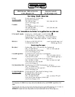 Preview for 2 page of Omega Engineering hot point CL900A Series User Manual