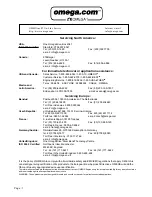 Preview for 2 page of Omega Engineering LDP-124 Series User Manual