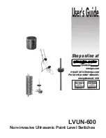 Preview for 1 page of Omega Engineering LVUN-600 User Manual