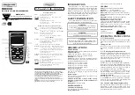 Предварительный просмотр 1 страницы Omega Engineering M4549/0711 Instruction Sheet