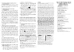 Предварительный просмотр 2 страницы Omega Engineering M4549/0711 Instruction Sheet