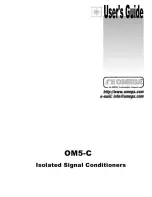 Предварительный просмотр 1 страницы Omega Engineering OM5-C User Manual