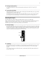 Preview for 9 page of Omega Engineering OMA-D560 User Manual