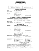 Preview for 2 page of Omega Engineering OMB-CHARTSCAN 1400 User Manual