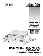 Preview for 1 page of Omega Engineering OMEGAFLEX FPU5-MT-110 User Manual