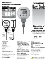 Предварительный просмотр 1 страницы Omega Engineering PRTXB Series User Manual