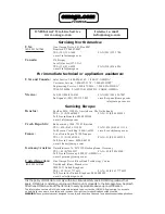 Предварительный просмотр 2 страницы Omega Engineering PSW141 series User Manual