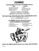 Preview for 2 page of Omega Engineering RG-2500 Series Operator'S Manual