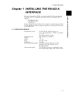 Preview for 6 page of Omega Engineering RS-422A Instruction Manual