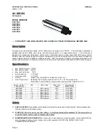 Preview for 1 page of Omega Engineering SH73343 Operating Instructions