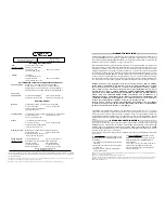 Предварительный просмотр 2 страницы Omega Engineering TX801M SERIES User Manual