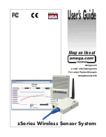 Preview for 1 page of Omega Engineering Wireless Sensor System zSeries User Manual