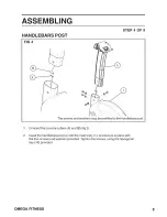 Preview for 9 page of Omega fitness CO-BR130 Series Instruction Book