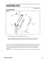 Preview for 13 page of Omega fitness CO-BR130 Series Instruction Book