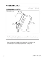 Preview for 14 page of Omega fitness CO-BR130 Series Instruction Book