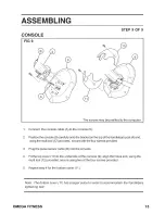 Preview for 15 page of Omega fitness CO-BR130 Series Instruction Book