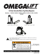 Preview for 9 page of Omega Lift Equipment 10025B Manual