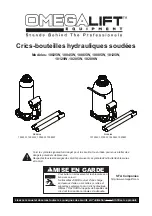 Preview for 9 page of Omega Lift Equipment 10025W Manual