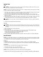 Preview for 4 page of Omega Lift Equipment 22050C Operating Instructions Manual