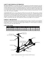 Предварительный просмотр 2 страницы Omega Lift Equipment 22101C Operating Instructions Manual