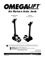 Omega Lift Equipment 23226 Assembly & Use preview