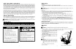 Preview for 2 page of Omega Lift Equipment MagicLift GQ035 Quick Start Manual