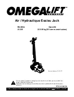 Preview for 10 page of Omega Lift 23225 User Manual