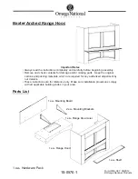 Omega National Products Baxter Arched Installation Instructions preview