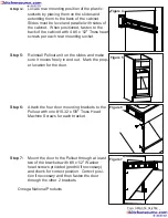 Preview for 2 page of Omega National Products KitchenMate WR7020MUF Quick Start Manual