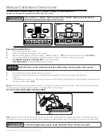 Omega Speaker Systems Advance 300 Calibration Instructions preview