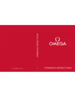 Omega 1151 Operating Instructions Manual preview