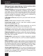 Preview for 3 page of Omega 1151 Operating Instructions Manual