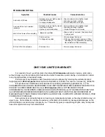 Preview for 5 page of Omega 18207 Operating Instructions & Parts Manual