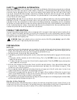Предварительный просмотр 2 страницы Omega 18502 Operating Instructions & Parts Manual