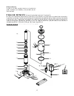 Предварительный просмотр 21 страницы Omega 18502 Operating Instructions & Parts Manual