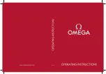 Preview for 1 page of Omega 21032422001001 Operating Instructions Manual
